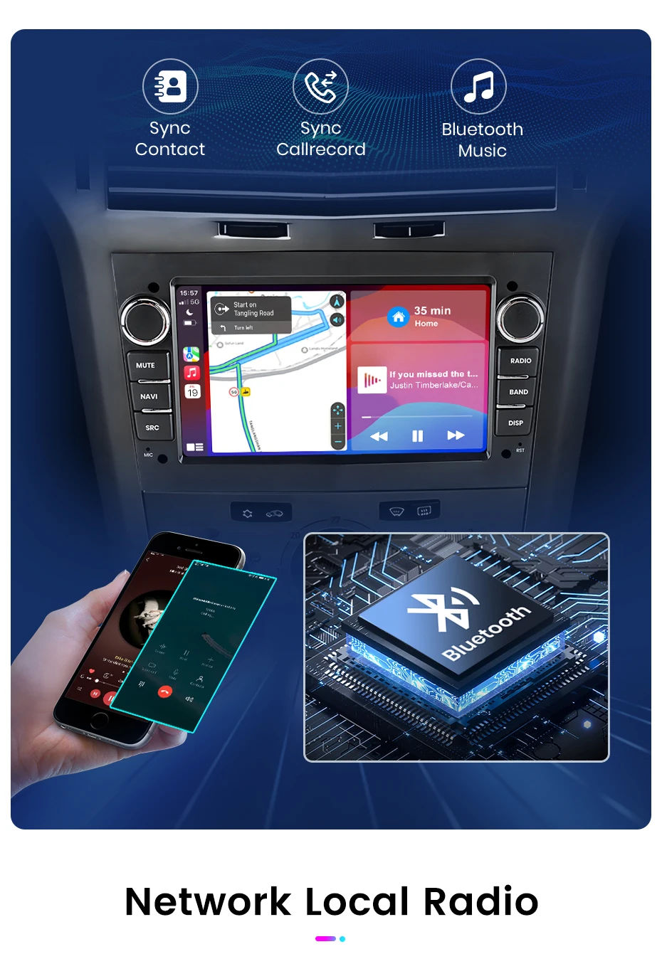 Junun carplay android auto autoradio für opel astra hj tectra vauxhall antara zafira corsa gps intelligente systeme multimedia