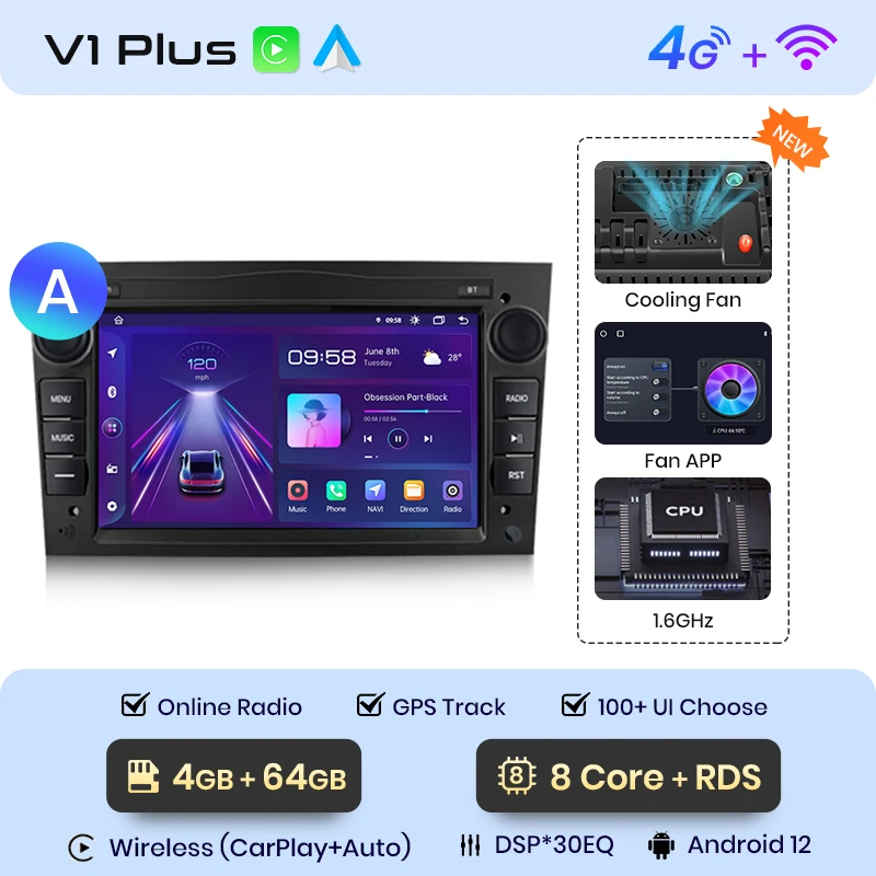 V1 Plus (4G 64G)BK