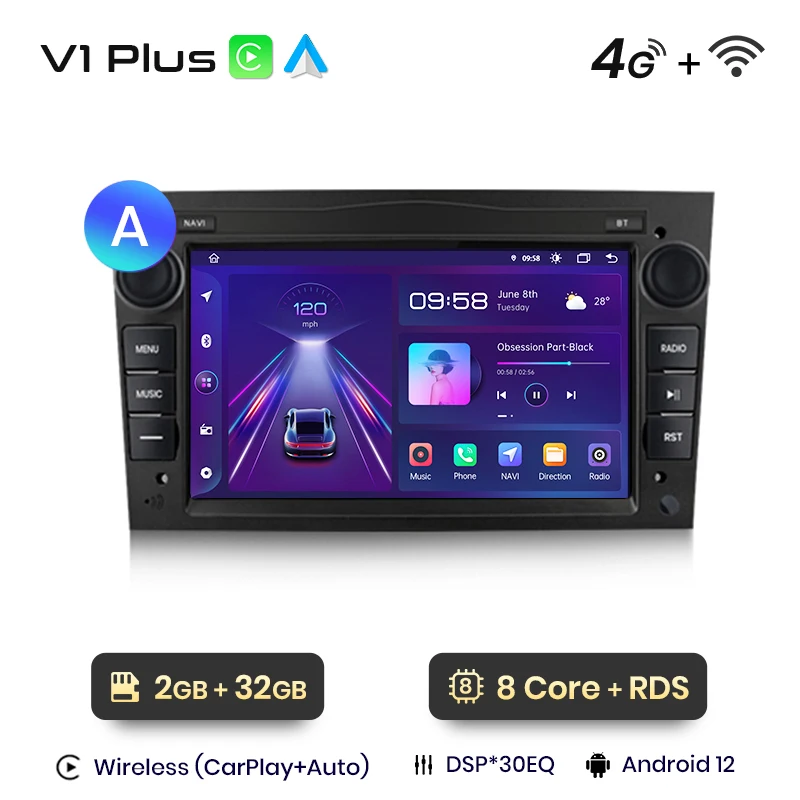 V1 Plus (2G 32G)BK