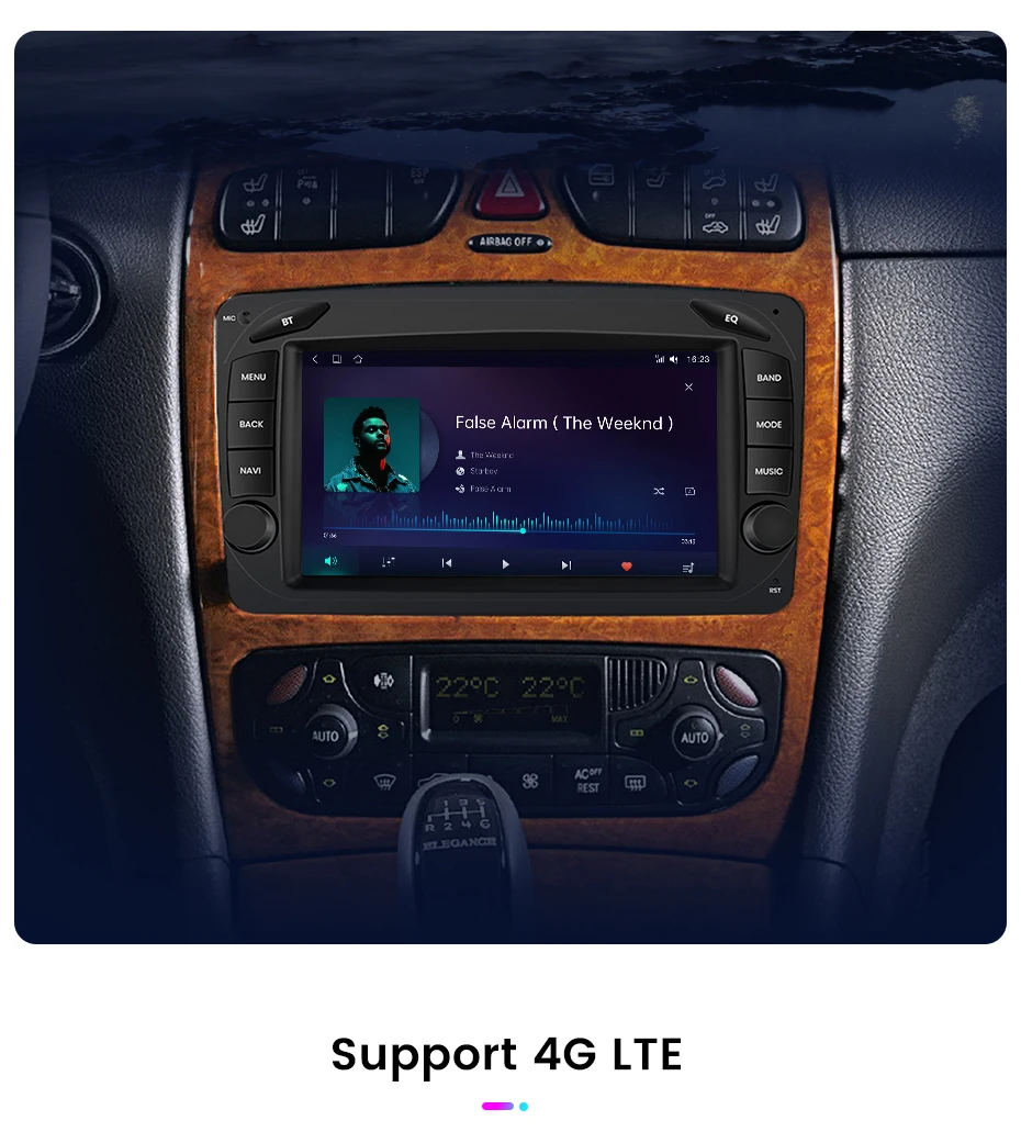 Junsun drahtlose Carplay Android Auto Auto intelligente Systeme für Mercedes Benz Clk W209 W203 W463 W208 W210 GPS Autoradio