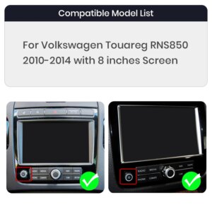 Alternative view of Android Autoradio für Volkswagen Touareg RNS850 2010-2018  Android Auto/Carplay