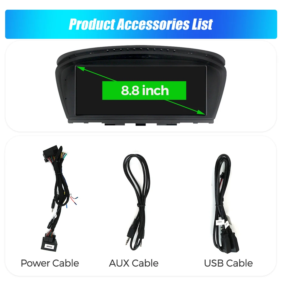 4g lte 128GB Android 14 Auto Multimedia Radio Player für BMW 3er E60 E61 E63 E64 5 Serie E90 E91 E92 E93 Carplay Navigation