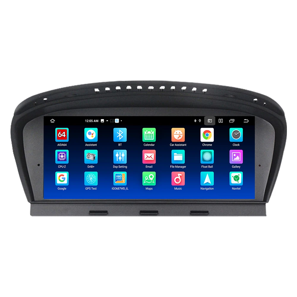 MEKEDE 8,8-Zoll-Auto-Intelligentes Systemradio für BMW 3er E60 E61 E63 5er E90 E91 E92 E93 4G DSP BT Carplay Auto Stereo