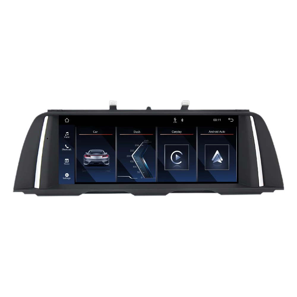 1920*720 Multimedia-Display-Bildschirm, kabelloses CarPlay, Android Auto für BMW 5er F10 F11 2012-2017, WIFI, BT, Airplay, Mirror Link