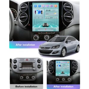 Alternative view of 9,7 Zoll Android 14 Autoradio für Volkswagen Tiguan 2007-2016 Carplay Auto Radio Navigation GPS BT Multimedia Stereo