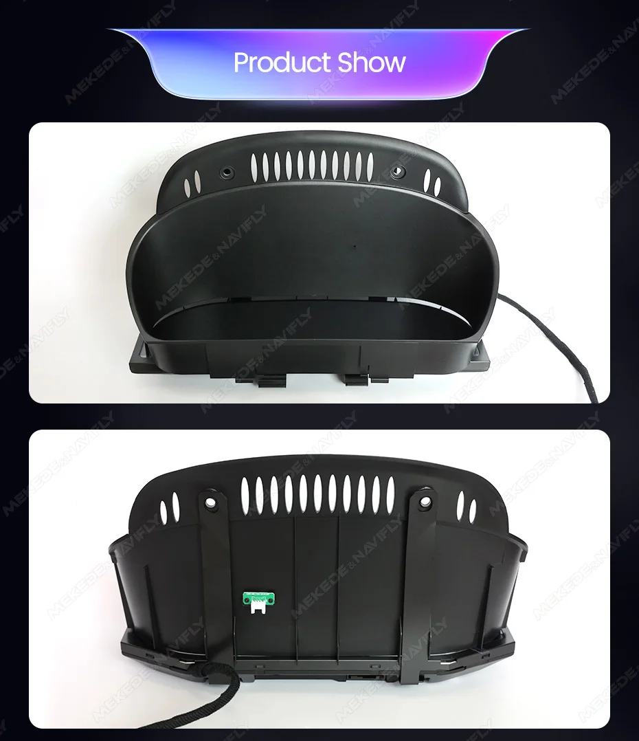 MEKEDE 12,3 Zoll LCD Digital Dashboard Für BMW 5/6 Serie E60 E61 E63 E64 2003-2010 CCC CIC System Blau Licht Bildschirm Kilometerzähler