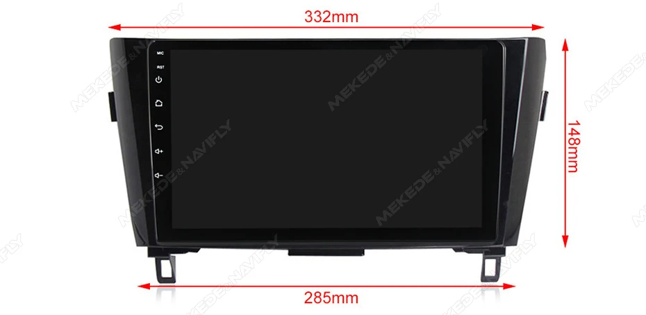MEKEDE Android 14 Multimedia Video Player Für Nissan Qashqai J11 X-Trail 3 T32 2013-2017 GPS Carplay Auto DSP RDS WIF Auto Radio