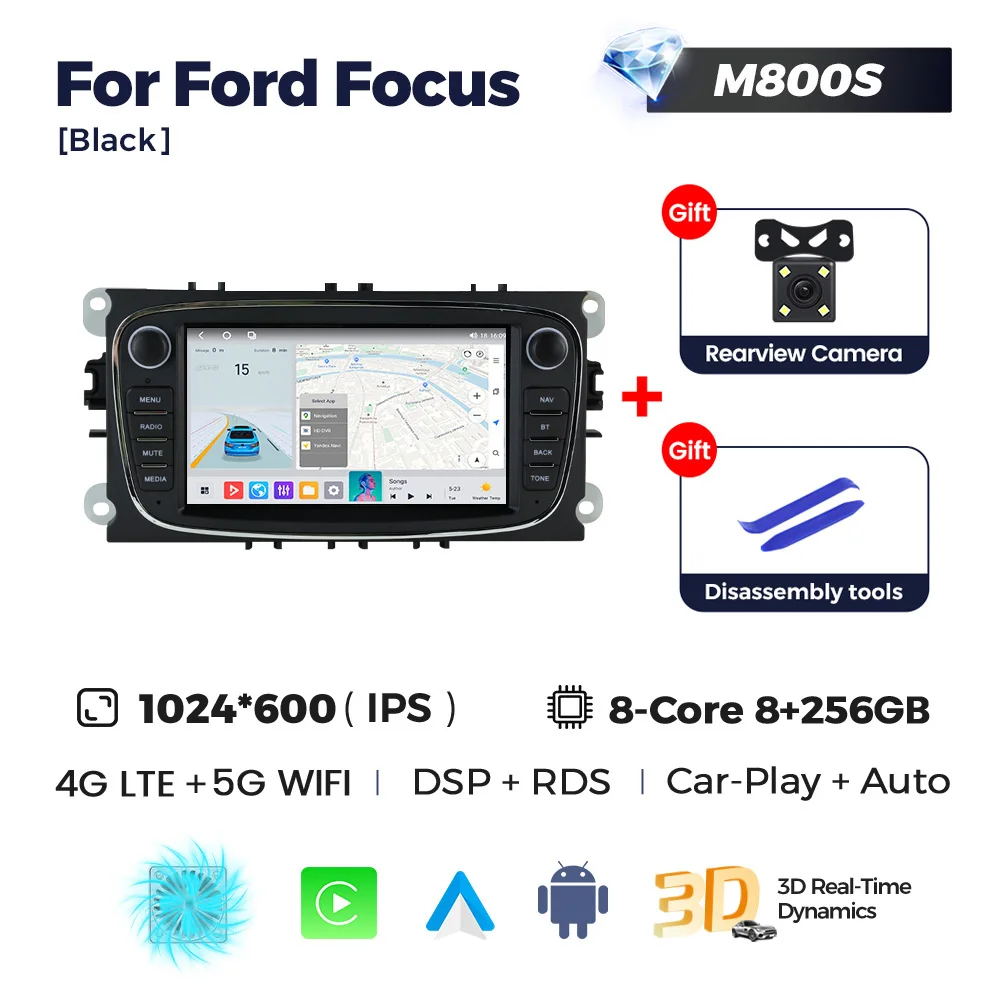 Schwarz 8-256GB M800S