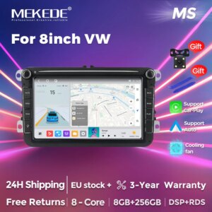 Android 14 Autoradio für Volkswagen Passat B6 T5 B7 B5 Golf 5 6 Caddy Polo Jetta Skoda CarPlay DSP 4G