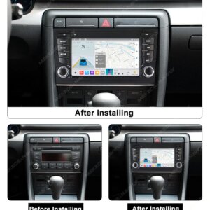 Alternative view of 7 Zoll Android14  Autoradio für Audi A4 B8 B7 B6 S4 RS4 2000-2009 SEAT Exeo 4G DSP RDS CarPlay GPS Autoradio