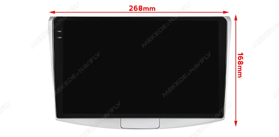 Navifly Drahtlose Carplay Android AUTO 2IDN Für VW Passat B6 B7 CC 2010-2015 Auto Intelligenz System Multimedia Player GPS SWC BT