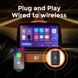 Alternative view of Drahtlose Carplay Android Auto Adapter  Mini-Box Plug-and-Play-WLAN