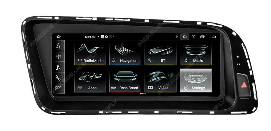 Navifly 8,8 Zoll Original-Stil Radio Wireless Carplay Auto Android 14 für Audi Q5 5,0-8 core BT GPS DSP Multimedia