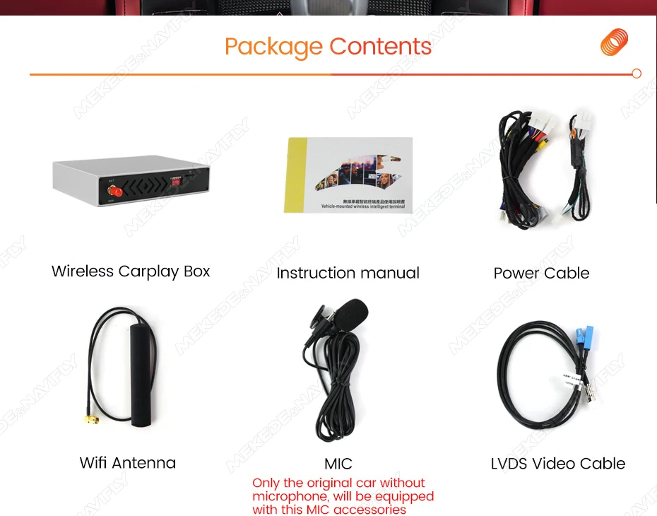 MEKEDE Kabelloses Carplay Android Auto für Porsche Cayenne Cayman Macan Boxster Panamera 911 997 978 PCM3.0 PCM3.1 PCM4.0 GPS Navigationssystem