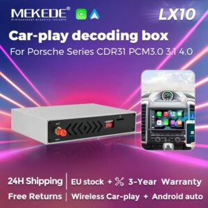 Kabelloses Carplay Android Auto für Porsche Cayenne Cayman Macan Boxster Panamera 911 997 978 PCM3.0 PCM3.1 PCM4.0 GPS Navigationssystem