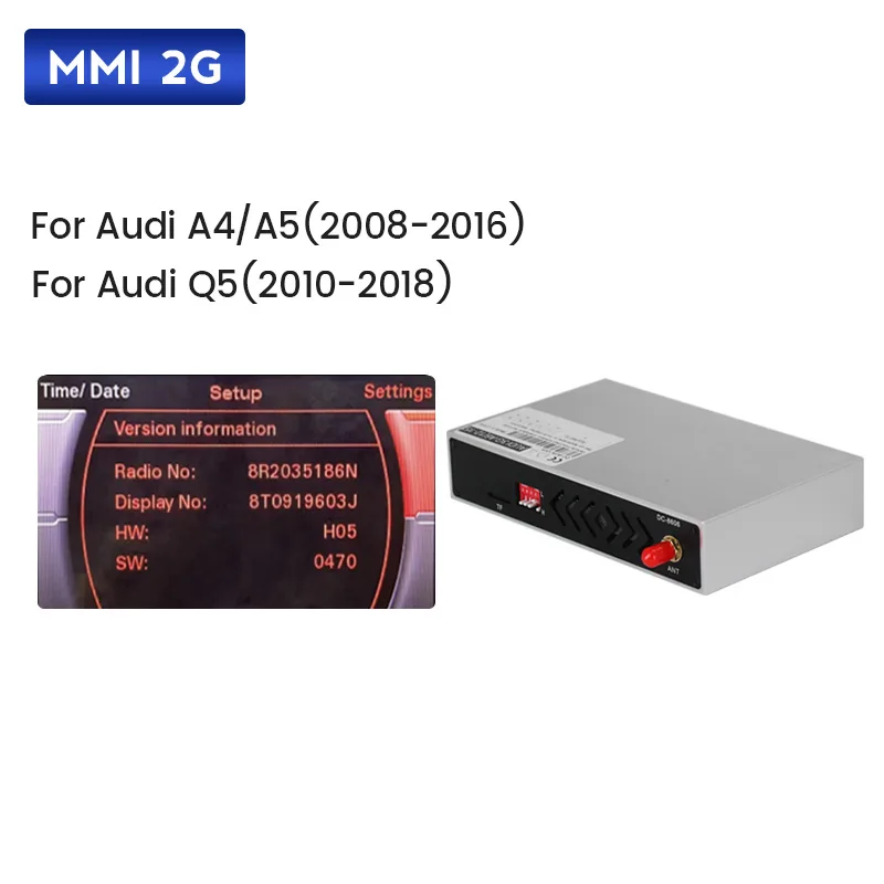A4 A5 Q5 (MMI 2G)