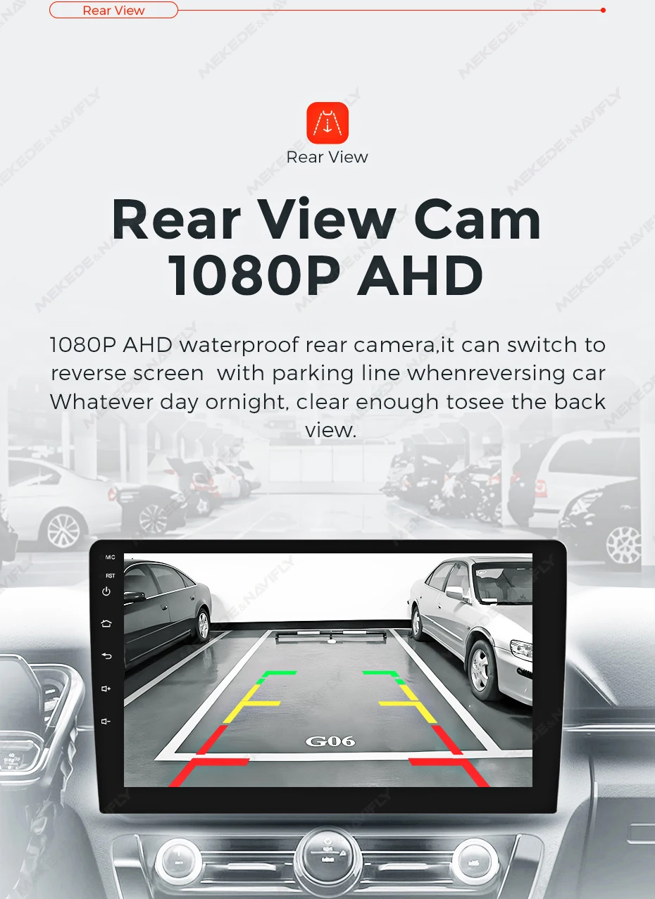 MEKEDE 8-Kern Android-System Autoradio für Peugeot 207 207CC 2006-2015 Kabelloses Carplay Auto-Multimedia-Player GPS RDS DSP WIFI