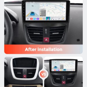 Alternative view of Android Autoradio für Peugeot 207 207CC 2006-2015 Kabelloses Carplay Auto-Multimedia-Player GPS RDS DSP WIFI