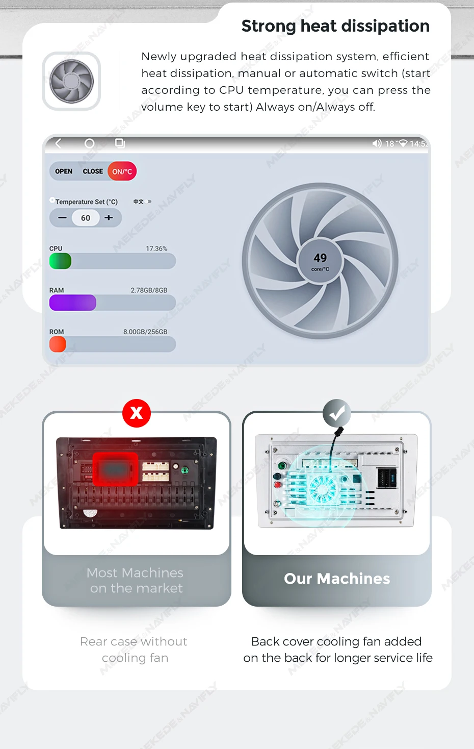 MEKEDE 9 Zoll 8-Kern Android Intelligentes System Autoradio für Seat Ibiza 6j 2009 - 2013 Wireless Carplay Auto GPS Navigation RDS DSP