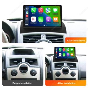 Alternative view of Android Autoradio für Renault Megane 2 2002-2009 GPS Drahtlose CarPlay Android Auto  4G WIFI Multimedia