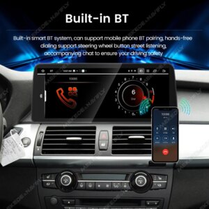 Alternative view of Android Autoradio für BMW X5 E70 X6 E71 2007-2014 4G LTE WiFi GPS DSP