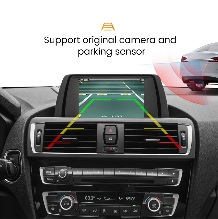 MEKEDE Drahtlose CarPlay Android Auto GPS Für BMW 1 2 3 4 5 6 7 Serie X1 X3 X4 X5 X6 F56 F15 F25 F26 F48 NBT EVO CIC CCC System