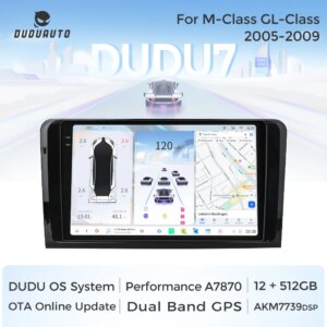 Android Autoradio Für Mercedes Benz M-Klasse W164 GL-Klasse X164 ML GL DSP DTS