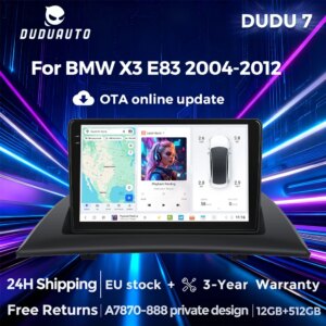 Android Autoradio Für BMW X3 E83 2004-2012 GPS Navigation 2Din 8 core 4G BT AI Stimme Multimedia Player