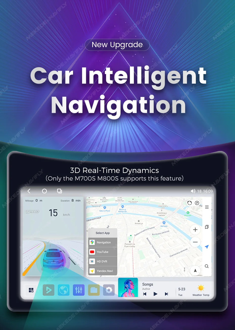 MEKEDE 7 Zoll Android 14 Autoradio Für Volkswagen Seat Skoda Passat Golf Polo Multimedia Player GPS Carplay 4G RDS Stereo Player