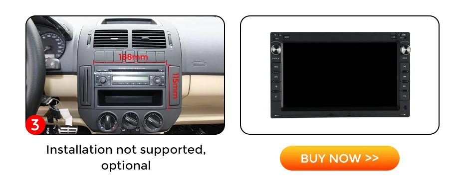 MEKEDE 7 Zoll Android 14 Autoradio Für Volkswagen Seat Skoda Passat Golf Polo Multimedia Player GPS Carplay 4G RDS Stereo Player