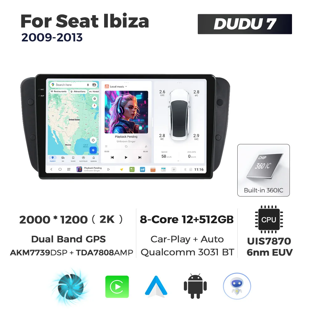 DUDU7 12+512G 2K 360