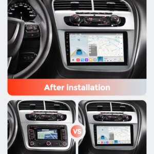 Alternative view of Android Autoradio für Seat Altea XL Toledo 3 2004-2015 GPS-Navigation Kabelloses Carplay Android Auto BT 4G RDS DSP