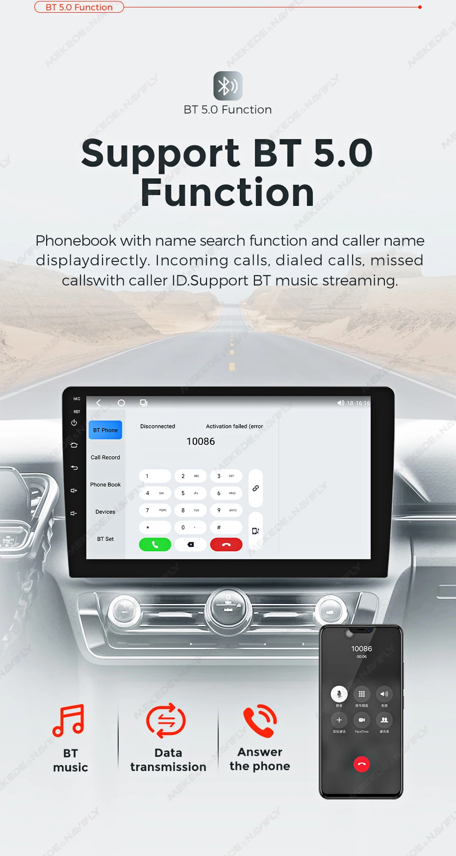 MEKEDE Android Intelligentes System Autoradio Wireless CarPlay Auto Für SEAT Leon 2 MK2 2005-2012 Multimedia Video Player DSP RDS