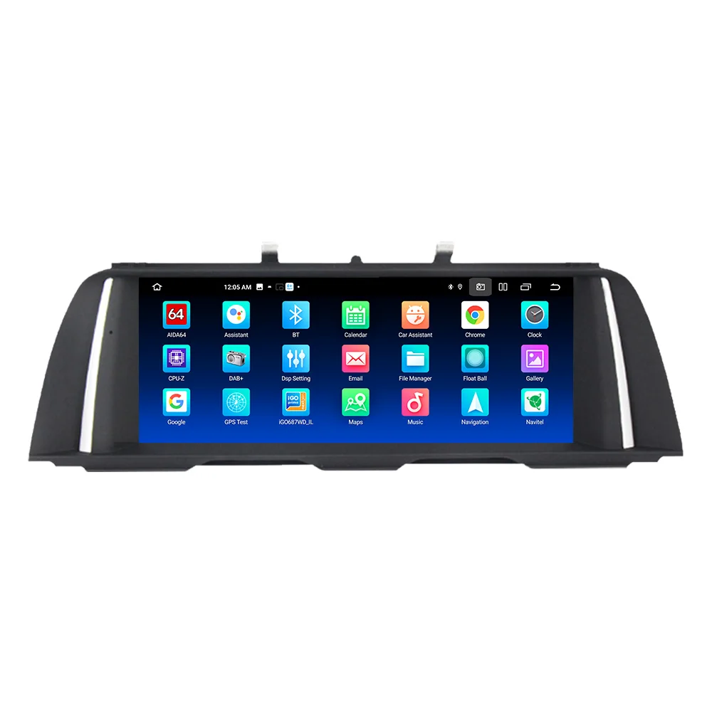 MEKEDE Android-System Autoradio Multimedia-Videoplayer für BMW 5er F10 F11 2011-2017 Kabelloses CarPlay Auto GPS DSP 4G LTE