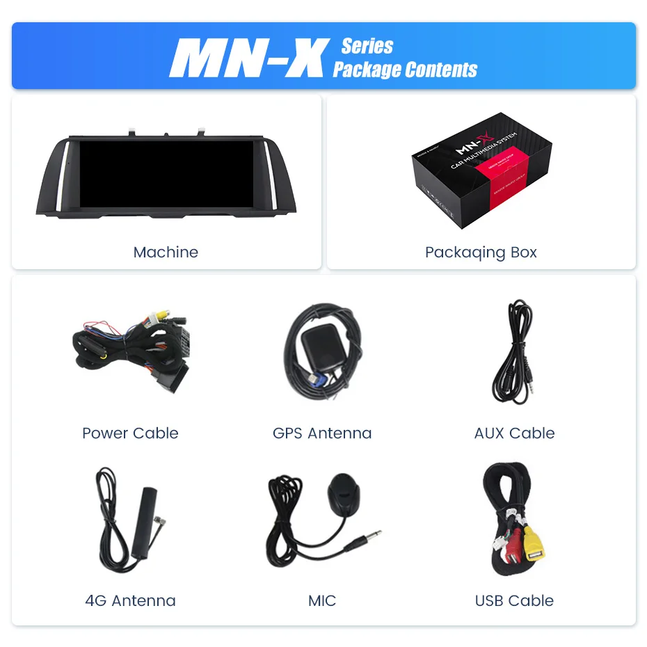 MEKEDE Android-System Autoradio Multimedia-Videoplayer für BMW 5er F10 F11 2011-2017 Kabelloses CarPlay Auto GPS DSP 4G LTE