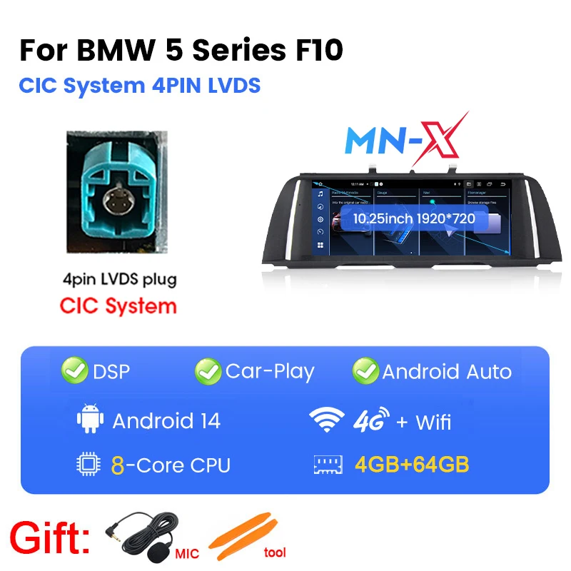 4GB 64GB CIC