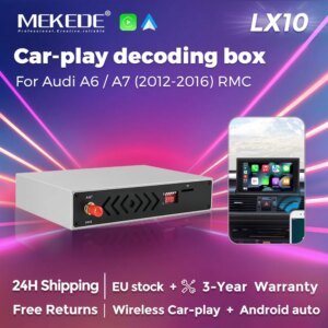 Drahtlose Carplay Android Auto Decoder Box Für Audi A6 A7 2012-2016 RMC System Unterstützung
