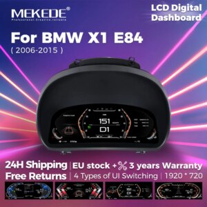 Auto LCD Dashboard Panel Für BMW X1 E84 2009-2015 Auto Digitale Instrument Display
