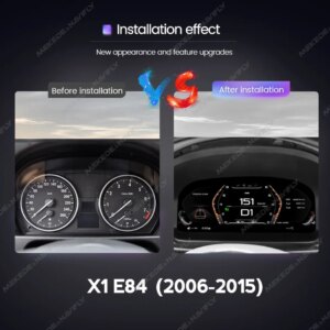Alternative view of Auto LCD Dashboard Panel Für BMW X1 E84 2009-2015 Auto Digitale Instrument Display