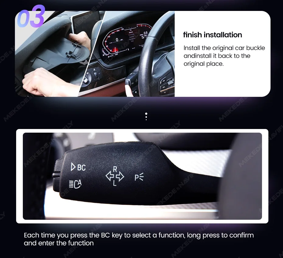 MEKEDE Auto LCD Dashboard Panel Für BMW X1 E84 2009-2015 Auto Digitale Instrument Display Tachometer Kraftstoff Gauge Kilometerstand display