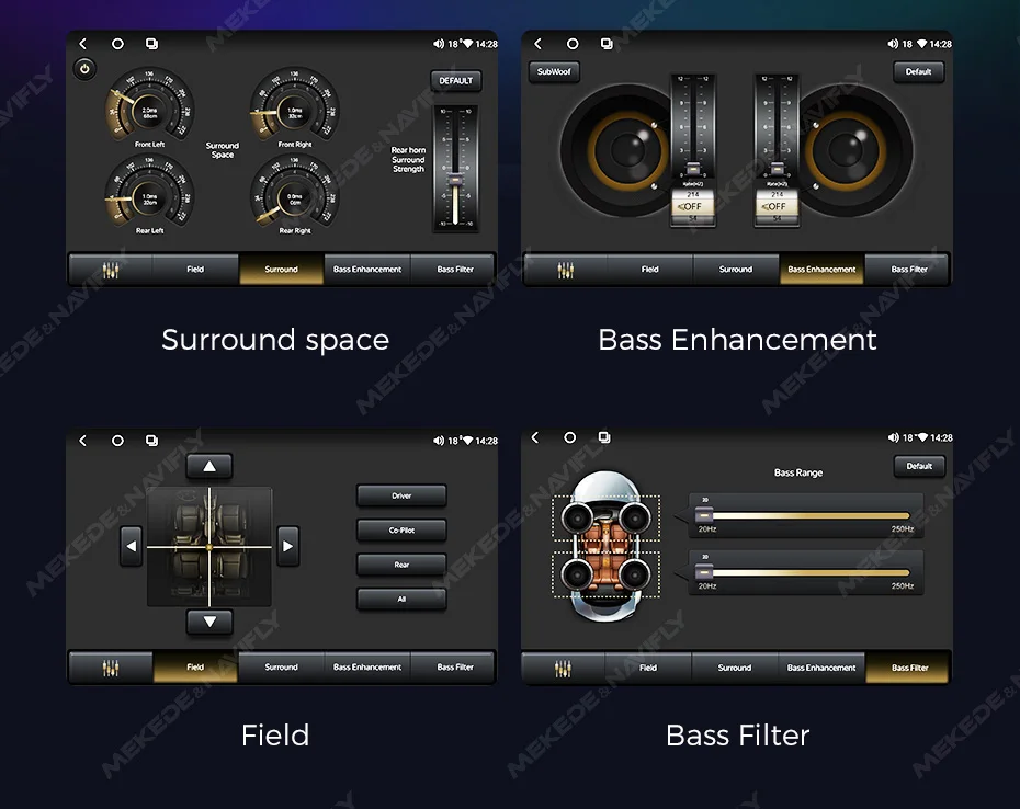 MEKEDE EU Store Android 14 Autoradio Für Seat Leon MK2 2005-2012 Drahtlose Carplay Auto Multimedia Video Player GPS 4G DSP WIF BT