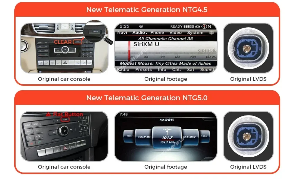 MEKEDE 12,5-Zoll Linux Wireless Carplay Android Auto Autoradio für Mercedes Benz A-Klasse W176 GLA X156 CLA C117 BT Autolink GPS