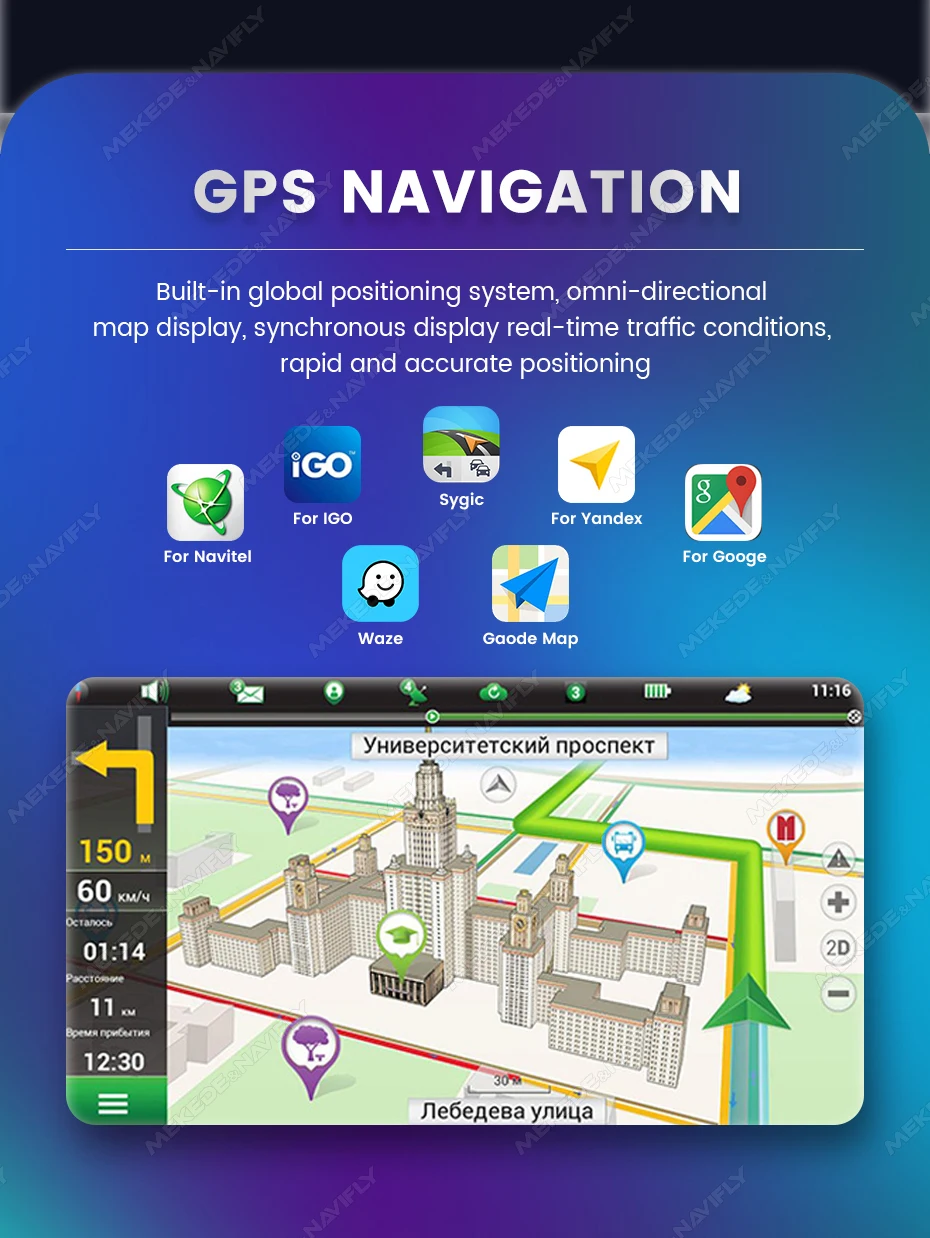 Navifly 2DIN Android 14 Auto Smart System Multimedia Player 7 zoll Für Fiat 500 2007-2015 Drahtlose Carplay Android AUTO Auto GPS BT