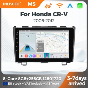 Android Autoradio für Honda CR-V 3 RE CRV 2006-2012 GPS-Navigation Autoradio Stereo DSP RDS
