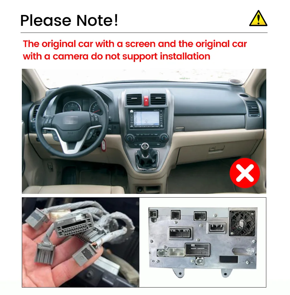 MEKEDE QLED-Bildschirm 8-Kern 4G LTE Wireless CarPlay Auto für Honda CR-V 3 RE CRV 2006-2012 GPS-Navigation Autoradio Stereo DSP RDS