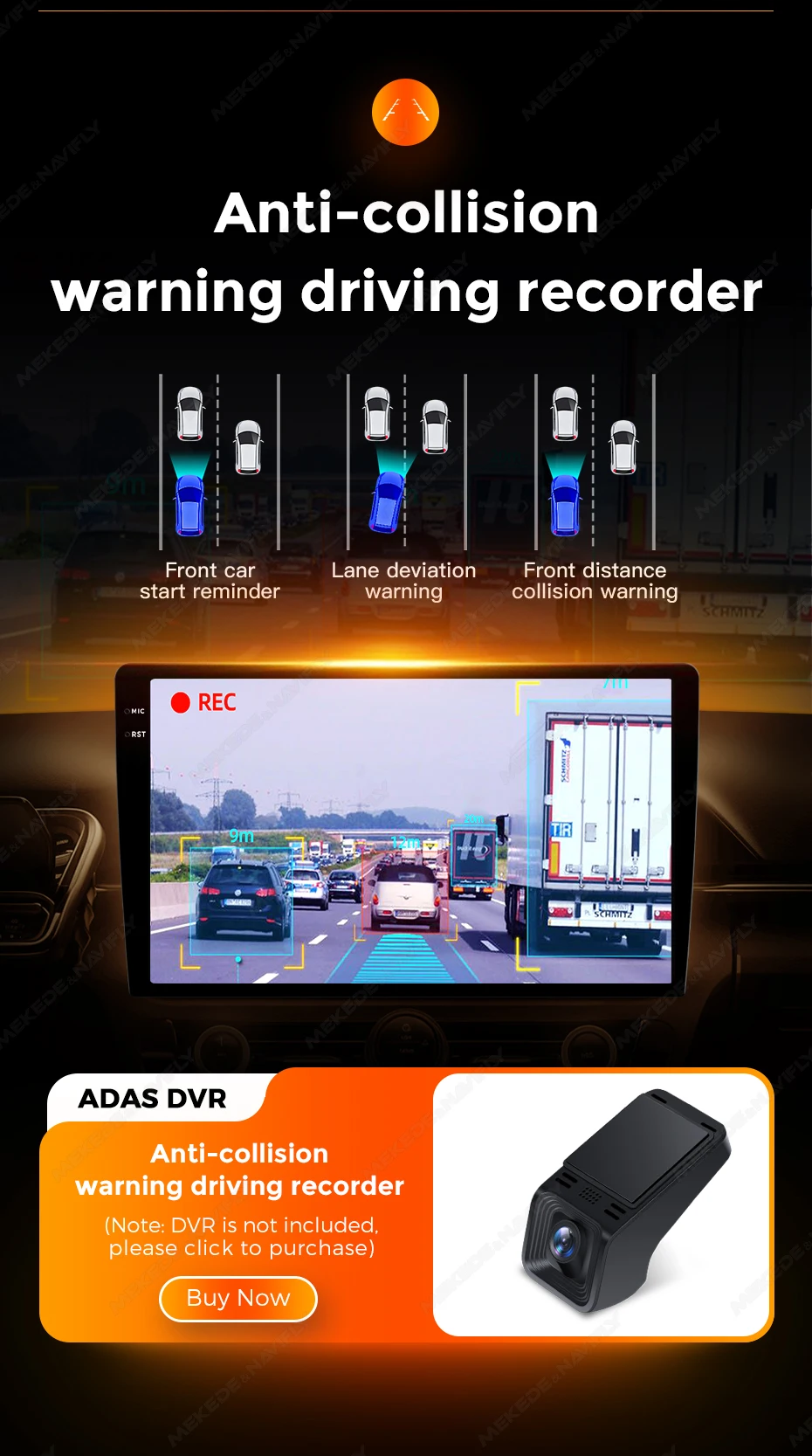MEKEDE 2-DIN Kabelloses Carplay Android Auto Autoradio Android 14 für Peugeot 407 cc SW 407CC 2004-2011 GPS-Navigation 4G BT