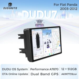 Android Autoradio Für Fiat Panda 2003 - 2012 Auto Multimedia Video Player Stereo Navigation