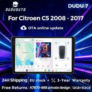 Android Autoradio Für Citroen C5 2008-2017 2din GPS 4G BT DSP Multimedia