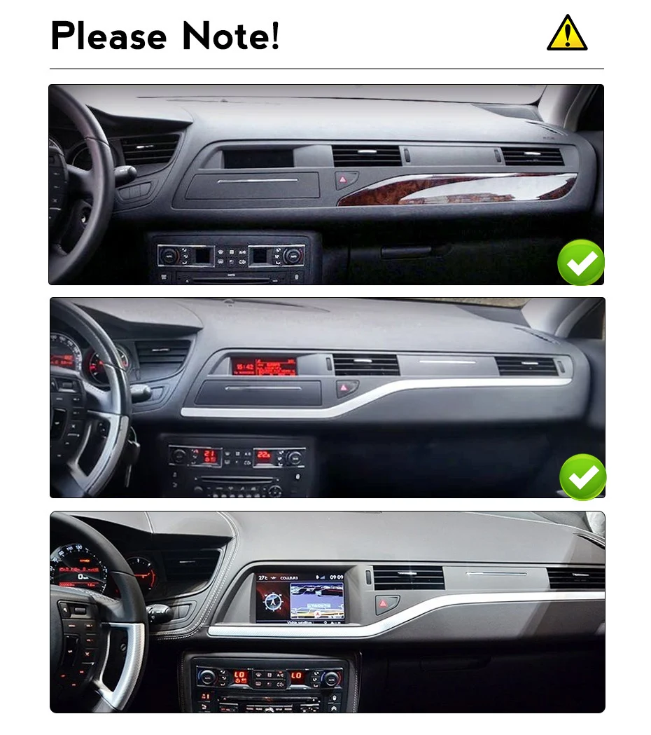 DUDUAUTO Auto Intelligente System Drahtlose CarPlay Android Auto Auto Radio Für Citroen C5 2008-2017 2din GPS 4G BT DSP Multimedia