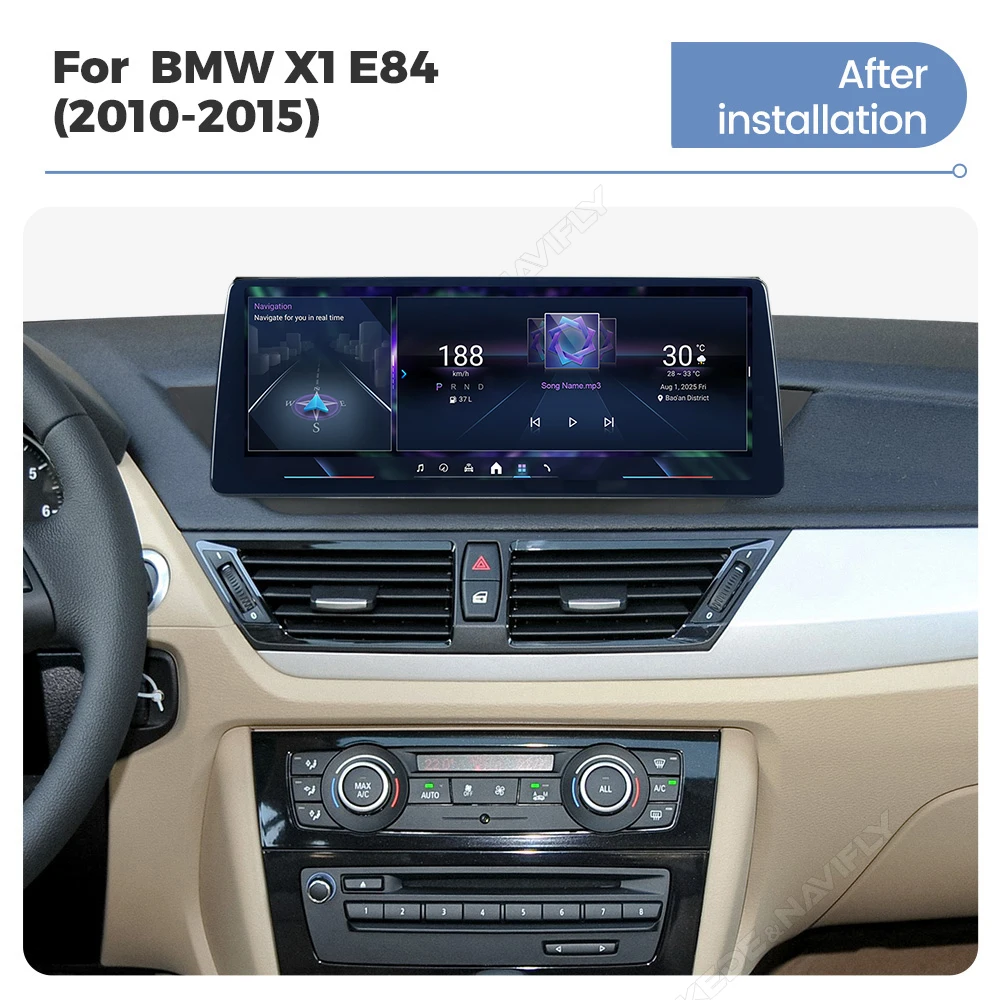 MEKEDE Android Intelligente Systeme Wireless Carplay Auto Für BMW X1 E84 2010-2015 Auto Radio Multimedia Player GPS DSP 4G LTE BT